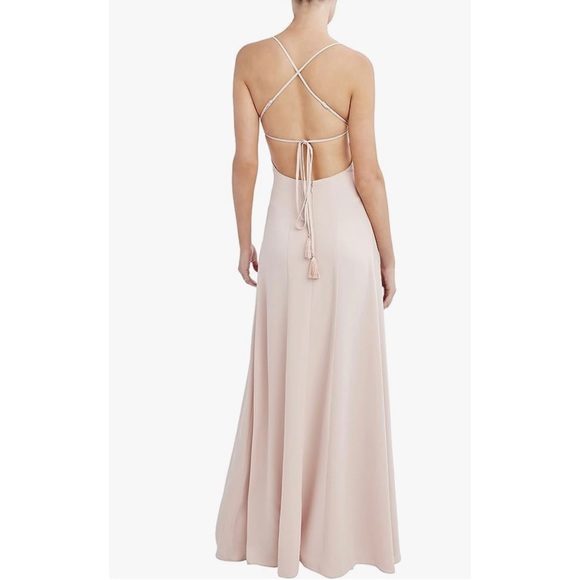 ❗️FINAL❗️ 🆕 BCBGMAXAZRIA Spaghetti Strap Criss Cross Back Tie Sweetheart Neck 🔴🔴 - Picture 3 of 6